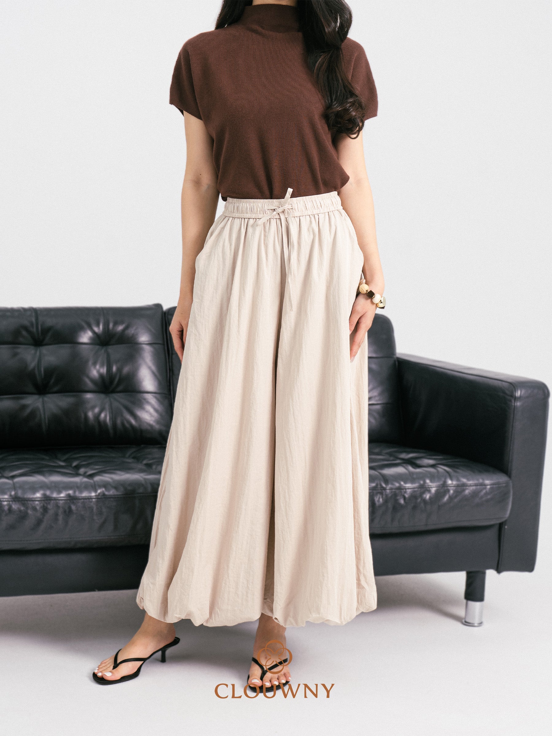 Sasya Ballon Pants - Khaki